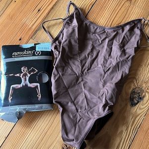 Euroskins seamless camisole liner, dance wear.